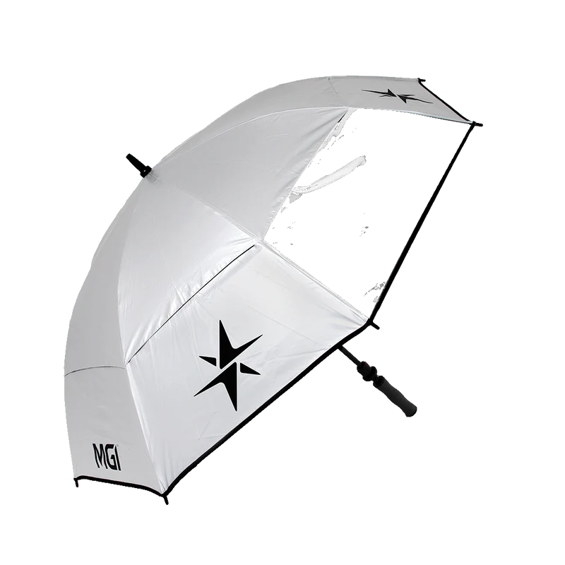 Image of MGI Clear View Umbrella Side View