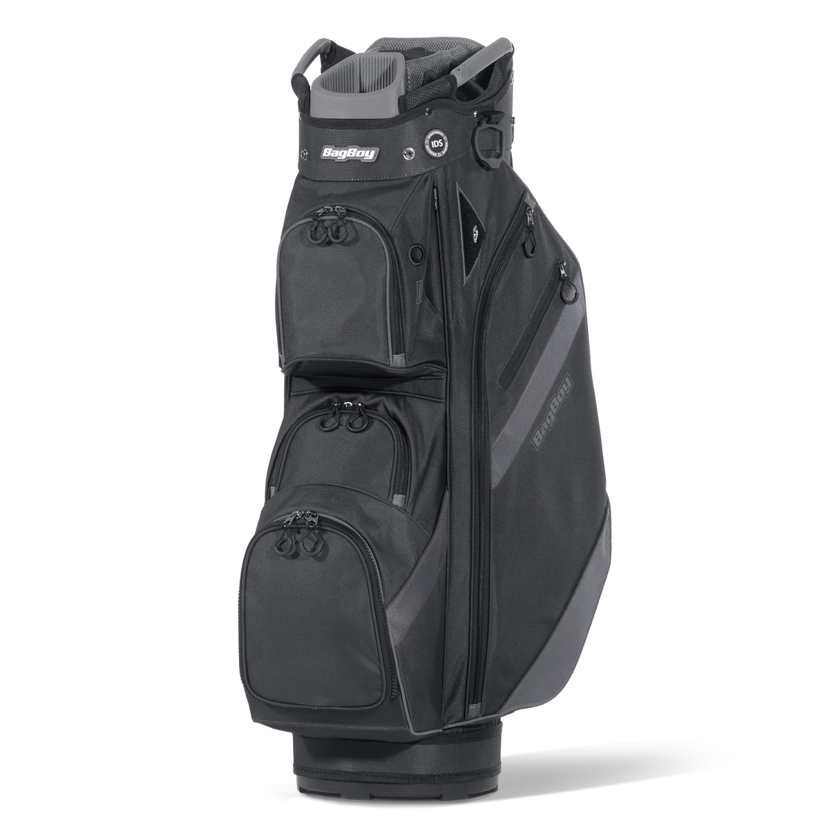 Bag Boy DG-Lite 3 Cart Bag | Black / Charcoal - Riverside Golf
