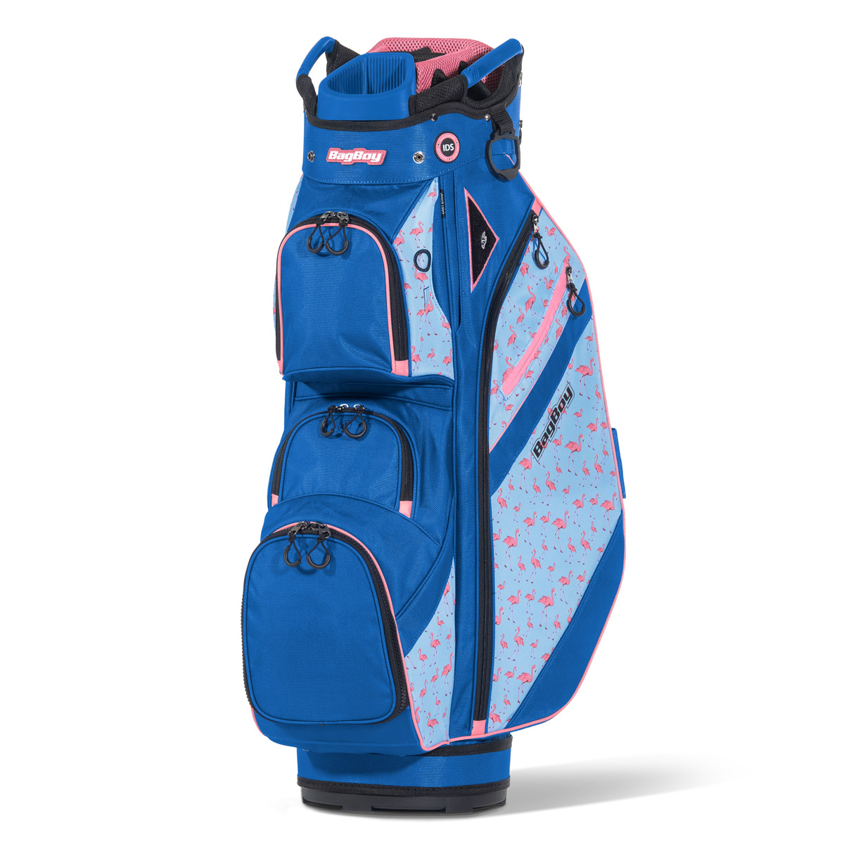 Bag Boy DG-Lite Cart Bag Blue Flamingo Riverside Golf