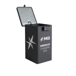 Image of MGI Fireproof Charging Box Open