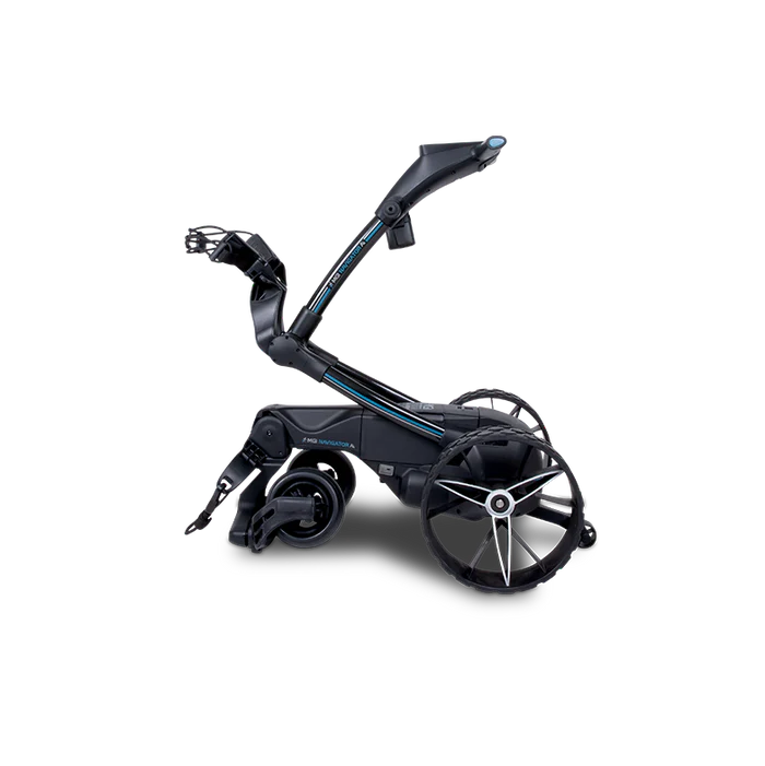 Image of MGI AI Navigator GPS+ Electric Golf Cart Half Folded