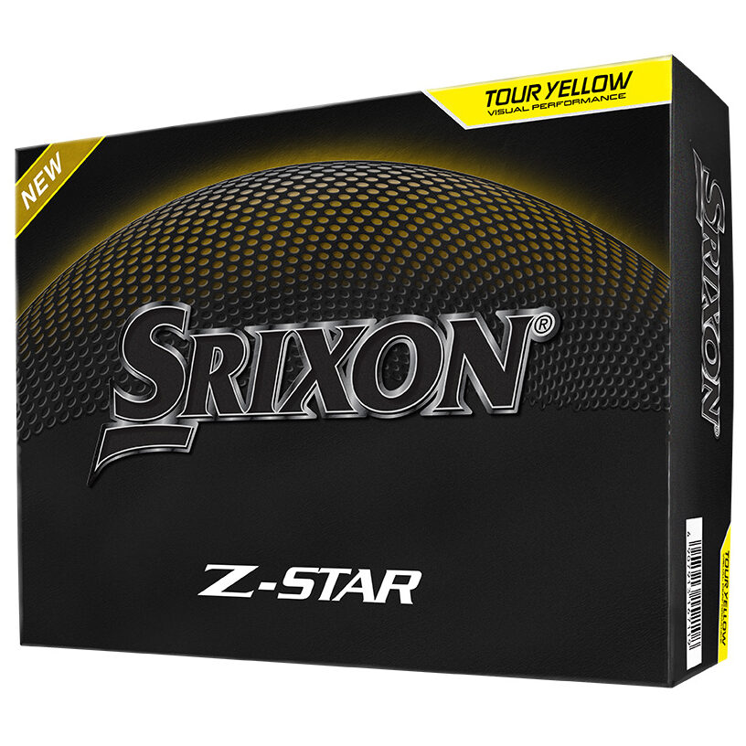 Srixon Z-Star Golf Balls | Tour Yellow – Dozen Pack
