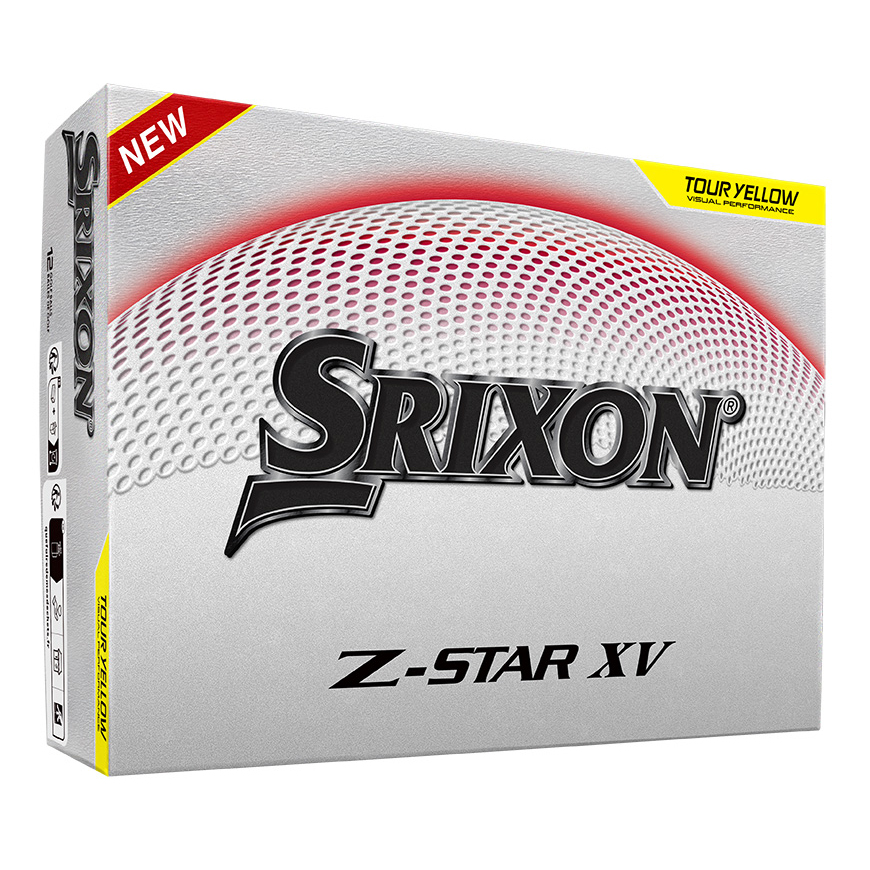 Srixon Z-Star XV Golf Balls | Tour Yellow - Dozen Pack (2025