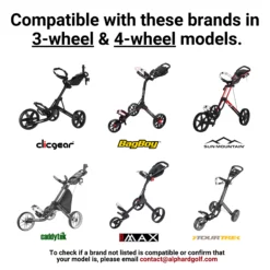 Image of Alphard Club Booster V2Pro Ewheels Electric Golf Caddy Compatible Brands