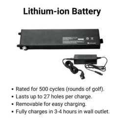 Image of Alphard Club Booster V2Pro Ewheels Electric Golf Caddy Battery and Charger