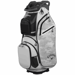 Callaway CARGO Cart Bag | White / Hex Camo - Riverside Golf - Golf