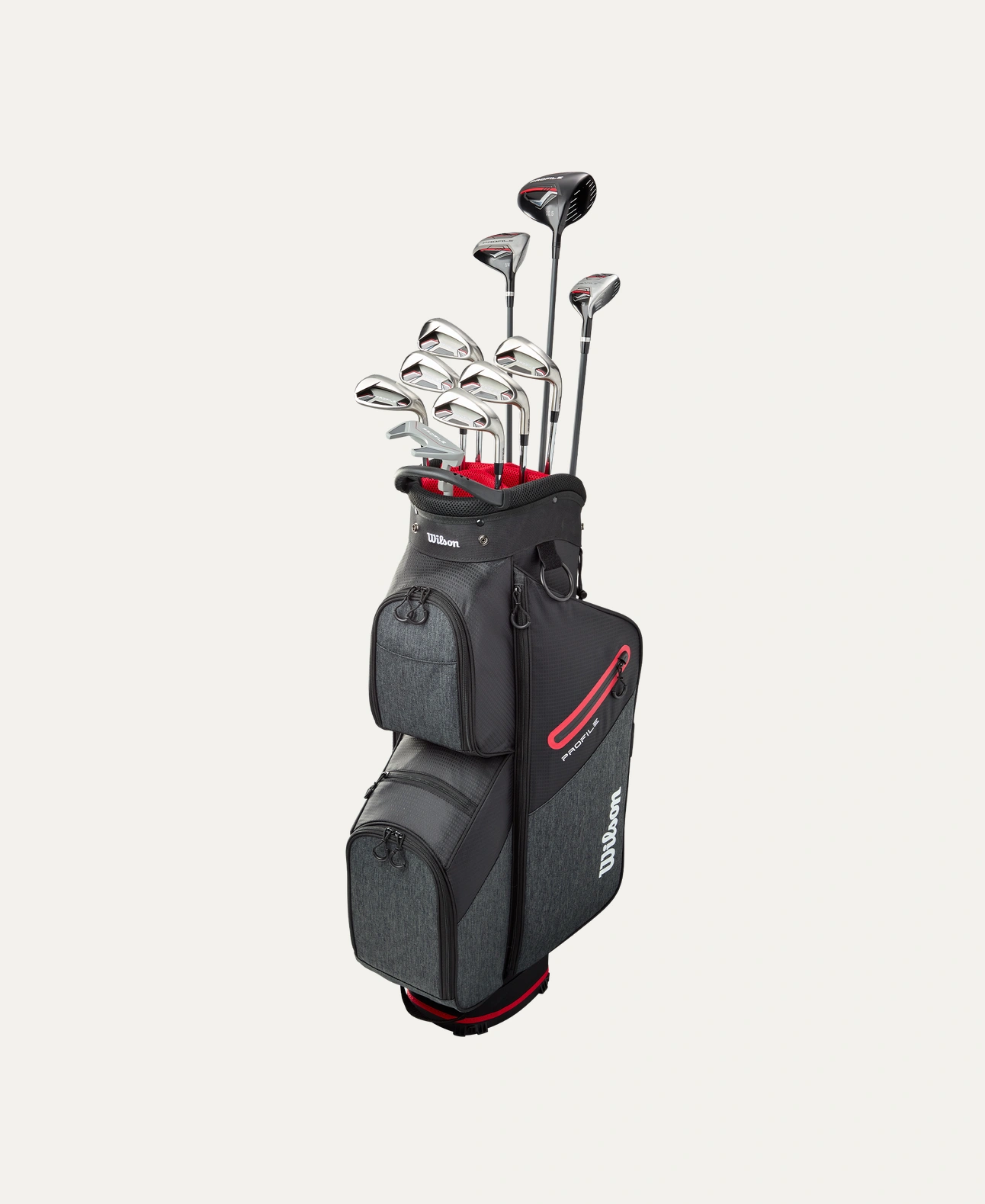 Wilson Senior Profile Men's Complete Golf Set -Cart Bag | RIGHT