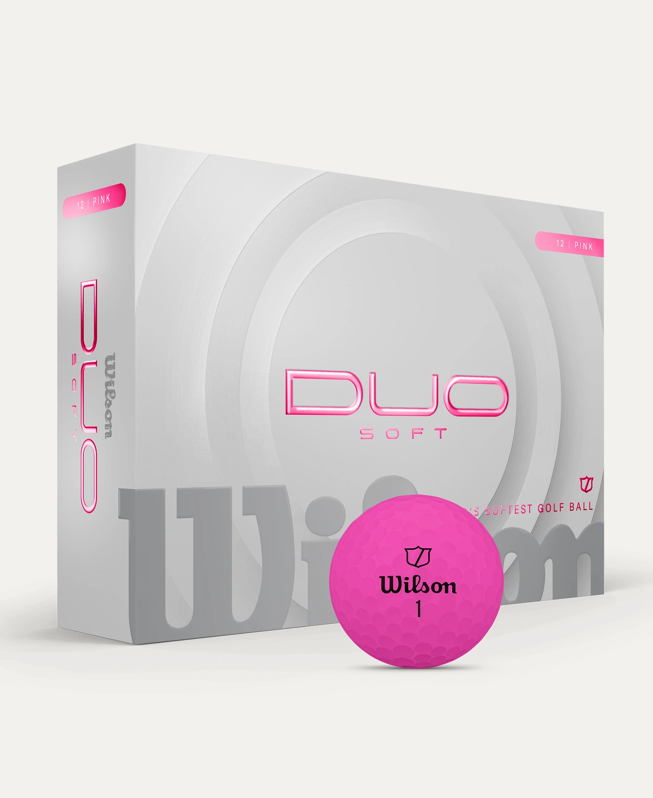 Wilson Duo Soft Golf Balls | Pink – Dozen Pack