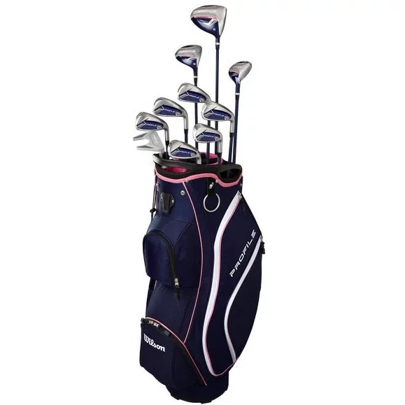 Wilson Profile Women's Complete Golf Set -Cart Bag | RIGHT HAND