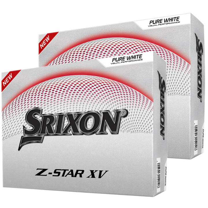 Srixon Z-Star XV Golf Balls | White – 2 Dozen