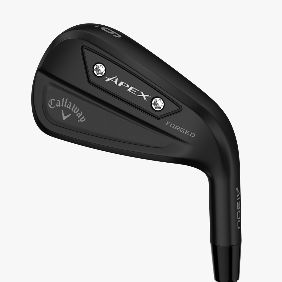 Callaway Apex Ai300 5i フォージドアイアン Callaway Apex AI300 Black Shadow Irons | 7Pcs - Steel - Limited