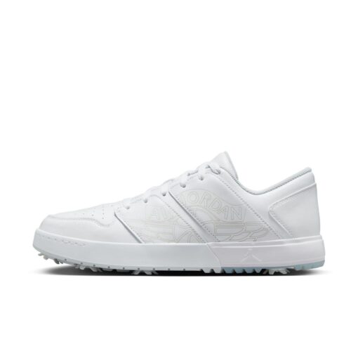 Nike Jordan NU Retro Low G Spiked Golf Shoes | White / Pure