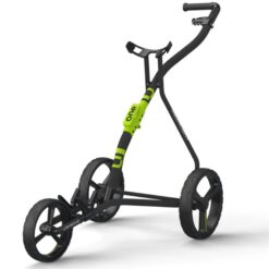 Image of Wishbone One Megalite Golf Cart Charcoal and Lime