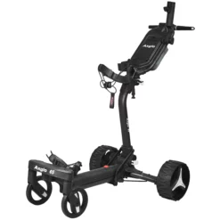 Image of Axglo E5 Follow, Electric Golf Push Cart Black
