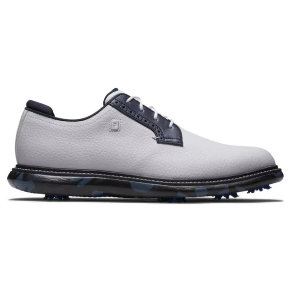 FootJoy Traditions Blucher Shoes White/Navy/Camo