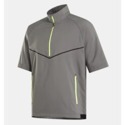 Image of Men's Footjoy Zerphy Short Sleeve Windshirt Charcoal