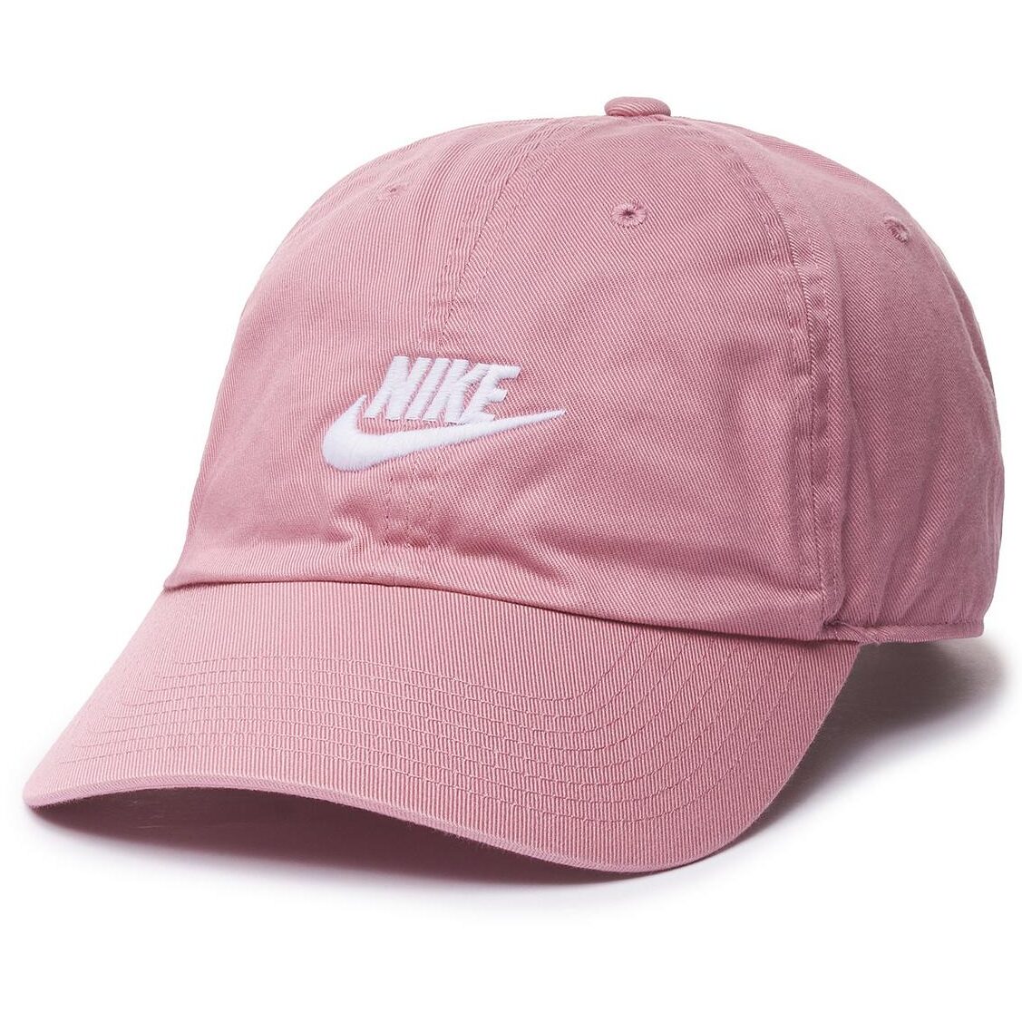 Nike Club Unstructured Futura Wash Cap Pink/White