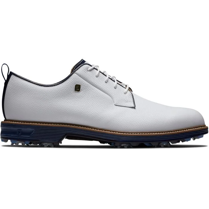 シューズ(男性用) Footjoy PREMIERE DRYJOYS FootJoy Men's Dryjoys Premiere Series Field Golf Shoes | White