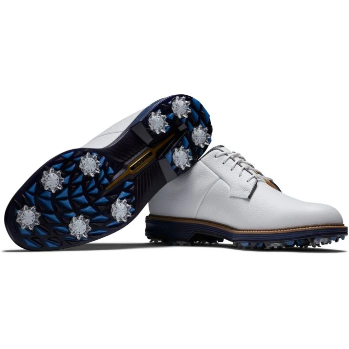【美品】FootJoy DryJoys Pro 7.5 (26.5 cm) FootJoy Men's Dryjoys Premiere Series Field Golf Shoes | White