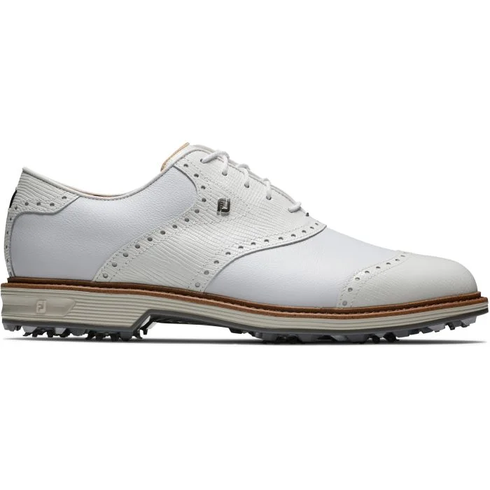 FootJoy Men's Dryjoys Premiere Series Wilcox Golf Shoes | White