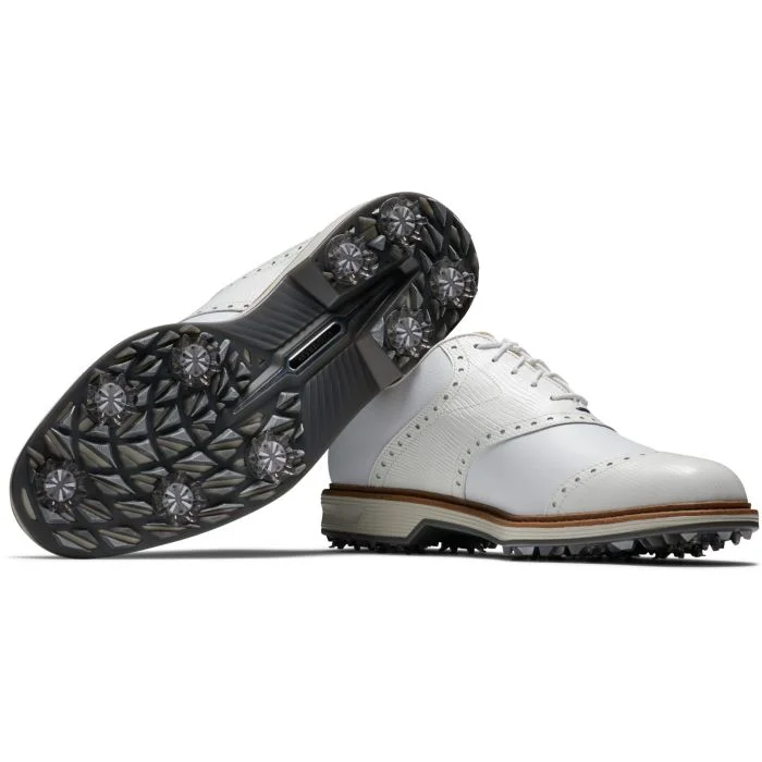 FootJoy Men's Dryjoys Premiere Series Wilcox Golf Shoes | White