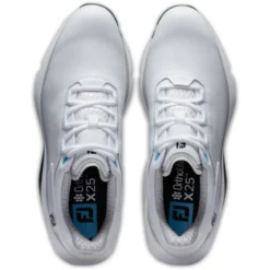 Image of FootJoy Pro SLX Spikeless Golf Shoe White Pair Top View