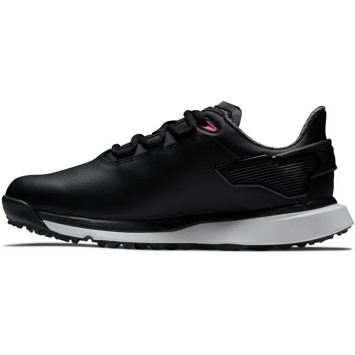FootJoy Men's Pro SLX Spikeless Golf Shoes | Black/White - Medium