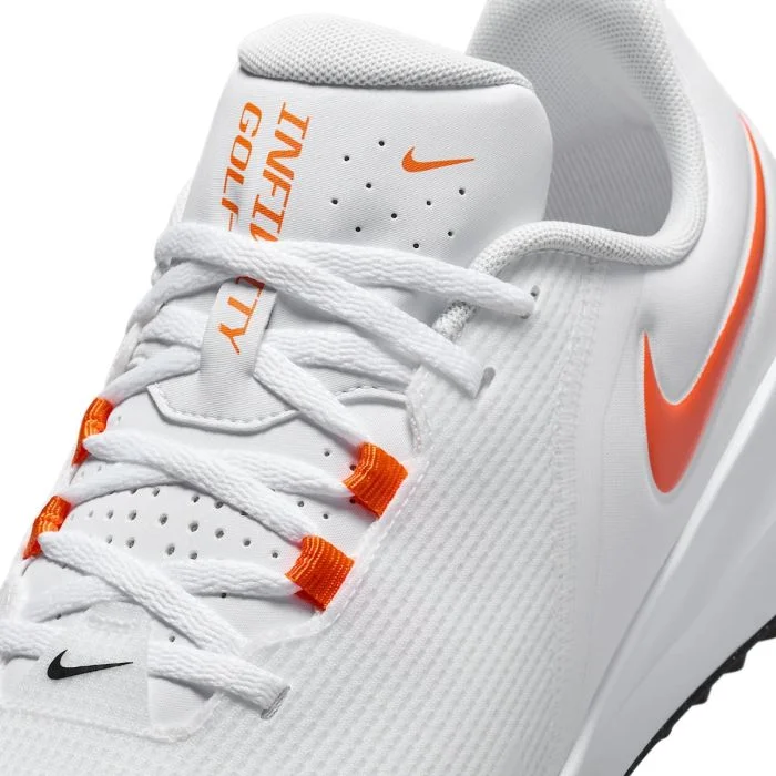 NIKE GOLF シューズ 379213-114 26cm Nike Infinity G NN Spikeless Golf Shoe | White / Orange - Size 9