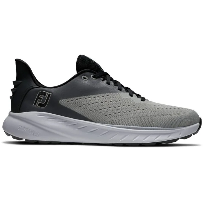 FootJoy Men's Flex XP Spikeless Golf Shoes | Grey/White/Black