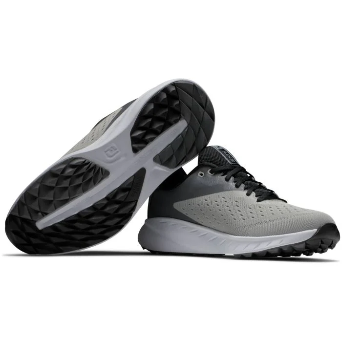 FootJoy Men's Flex XP Spikeless Golf Shoes | Grey/White/Black