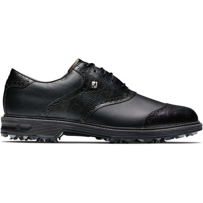 FootJoy Men's Dryjoys Premiere Series Wilcox Golf Shoes | Black