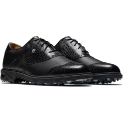 FootJoy Men's Dryjoys Premiere Series Wilcox Golf Shoes | Black