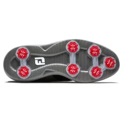 FootJoy Men's Traditions Saddle Golf Shoes | Black/Grey - Wide