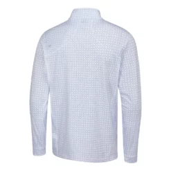 Ping Men's Latham Half Zip Midlayer | Cornflower Blue / White