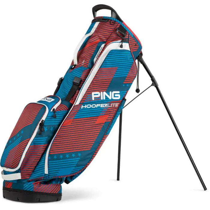 まぁく PING Hoofer Lite スタンドゴルフバッグ Ping Hoofer Lite Stand Bag | Stars & Stripes - Riverside Golf