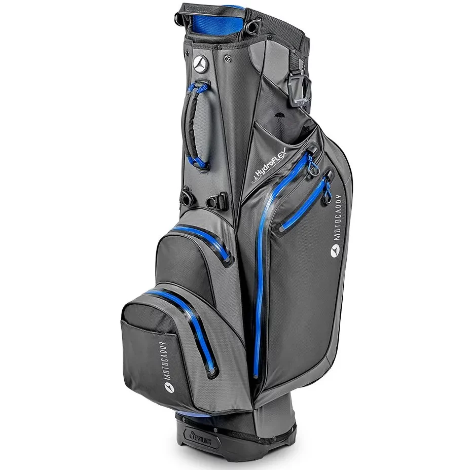 Motocaddy HydroFlex Stand Bag | Blue Trim - Riverside Golf - Golf