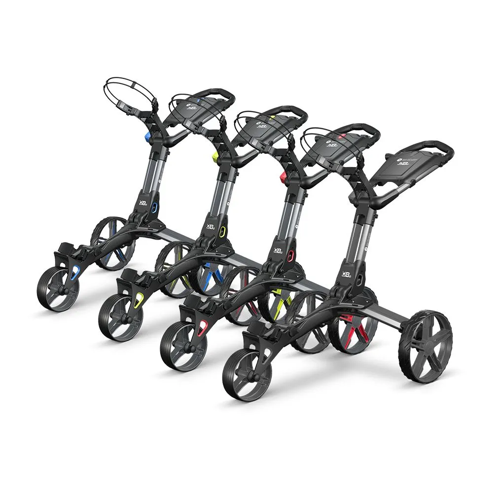 Motocaddy QB2 Push Cart | Red Trim - Riverside Golf - Golf Clubs