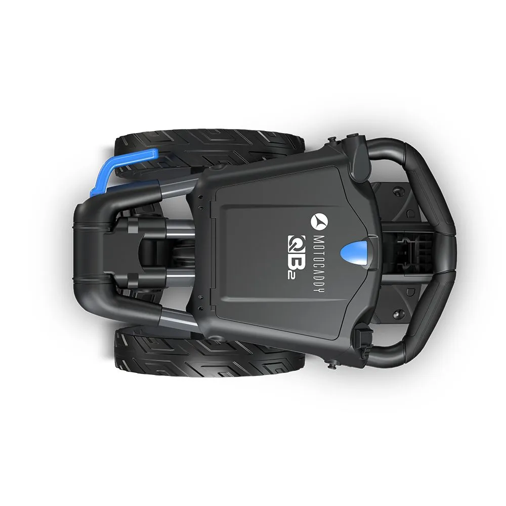 Motocaddy QB2 Push Cart | Red Trim - Riverside Golf - Golf Clubs