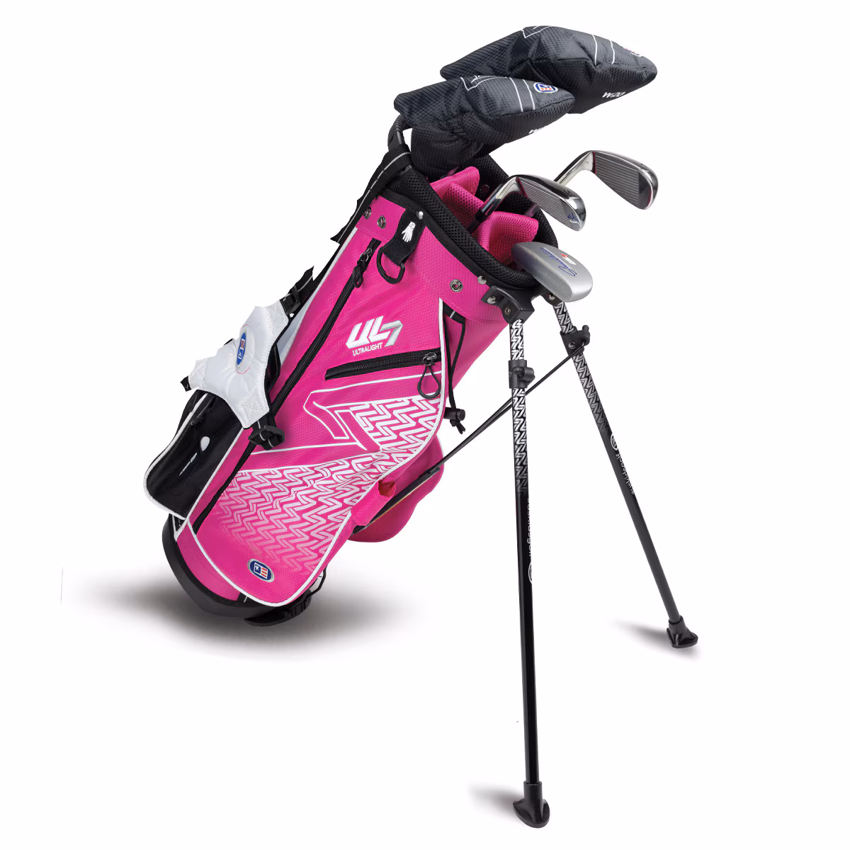 US Kids UL7 51 5-Club Junior Set Graphite | Pink / White Bag (130cm to 137cm)