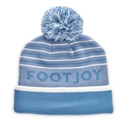 Image of Footjoy Striped Pom Pom Light Blue