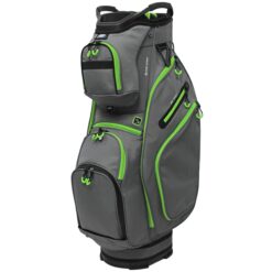 Image of Golf Trends Country Club Cart Bag Charcoal & Lime