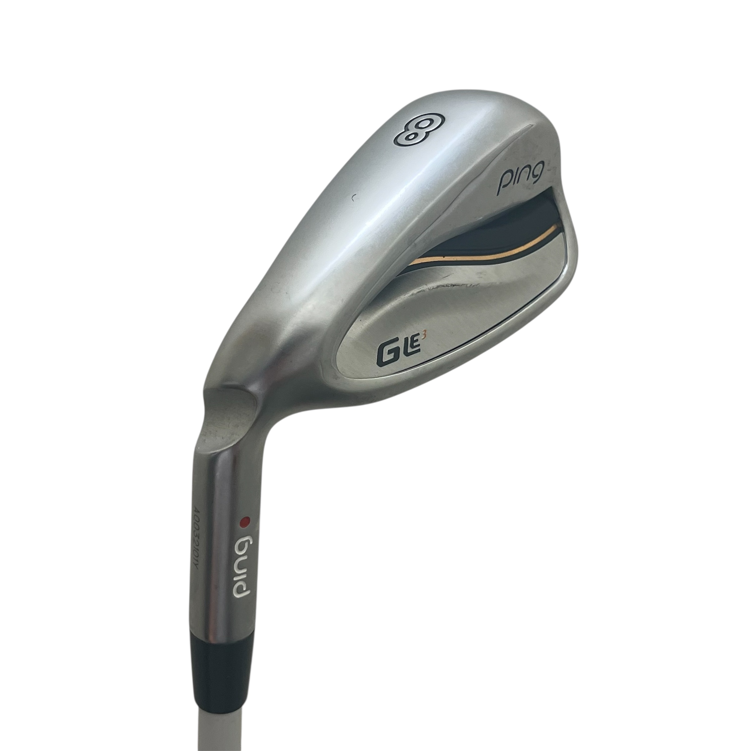 Ping G Le3 Iron Set | 8-PW, SW (4Pcs) – Red Dot – 1″ Short – Height ~ 5'0″ to 5'3″ (Petite) | DEMO (Left Hand)