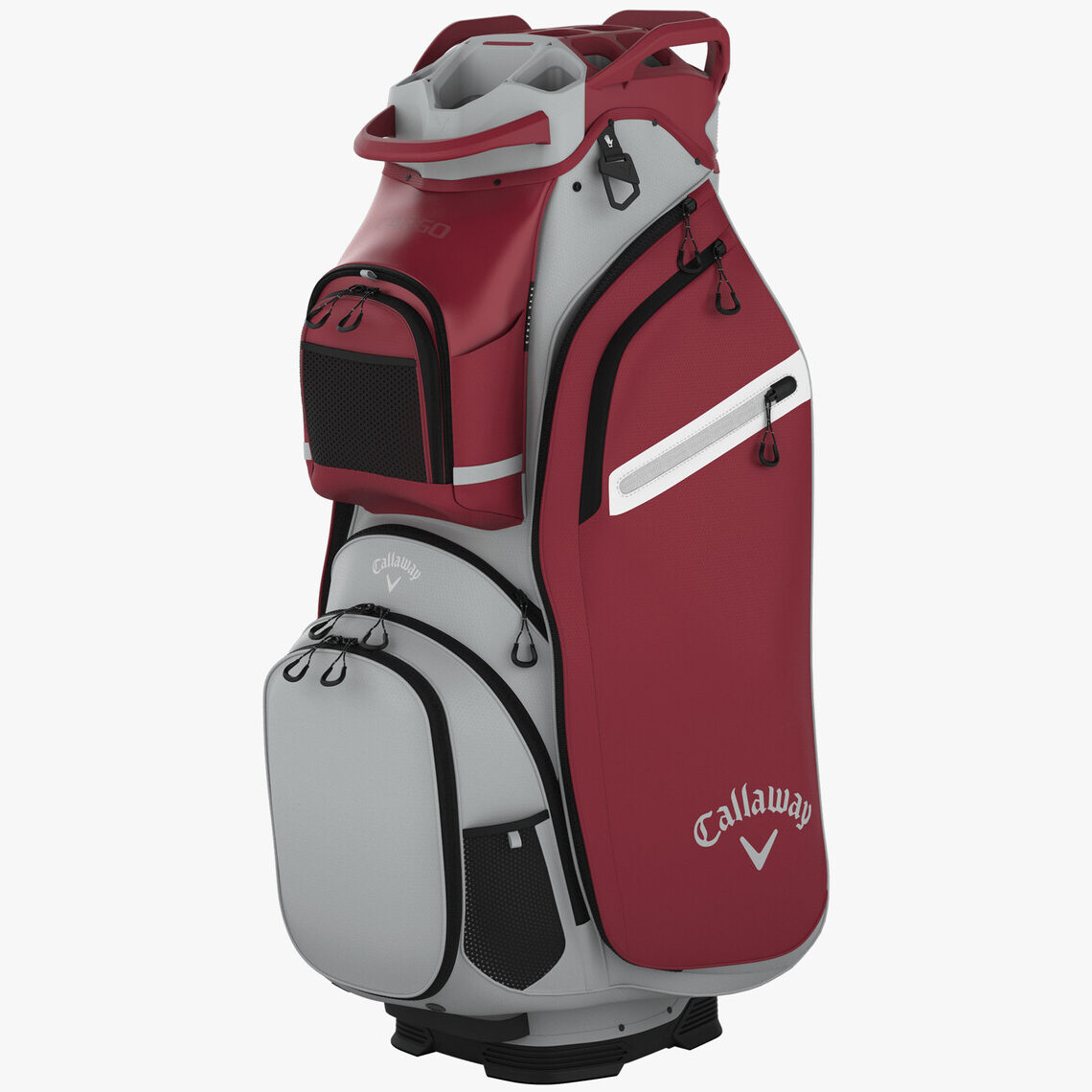 Callaway CARGO Cart Bag | Cardinal / Silver