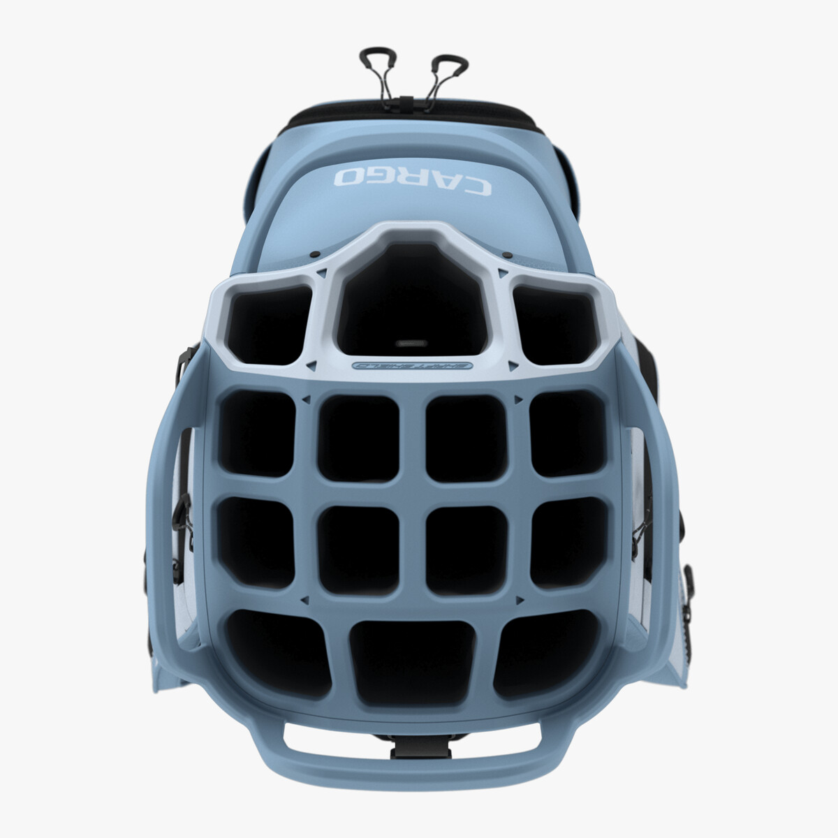 Image of Callaway Cargo Cart Bag Glacier and Ice Blue Top