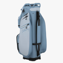 Image of Callaway Cargo Cart Bag Glacier and Ice Blue Back Side