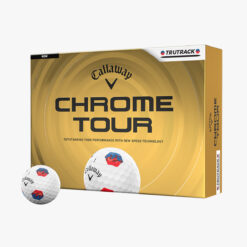 Callaway Chrome Tour Triple Track Golf Balls | Yellow - Dozen Pack