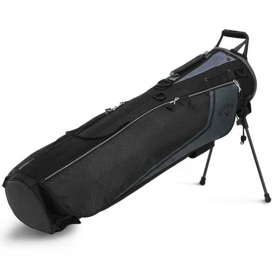 Callaway Carry Plus Pencil Stand Bag | Black / Charcoal – Previous Season Colour