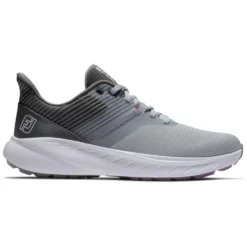 Image of Women's Footjoy Flex Golf Shoes Grey, White Purple