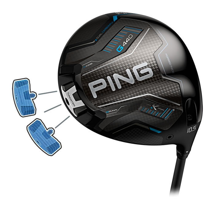 Ping G440 K Driver | No Upcharge Shafts - Riverside Golf - Golf
