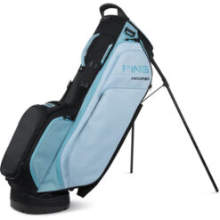 Image of 2026 Ping Hoofer Stand Bag Black, Crystal & Milky Blue
